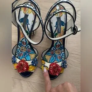 Dolce & Gabbana | Shoes | Dolce Gabbana Ceramic Painted